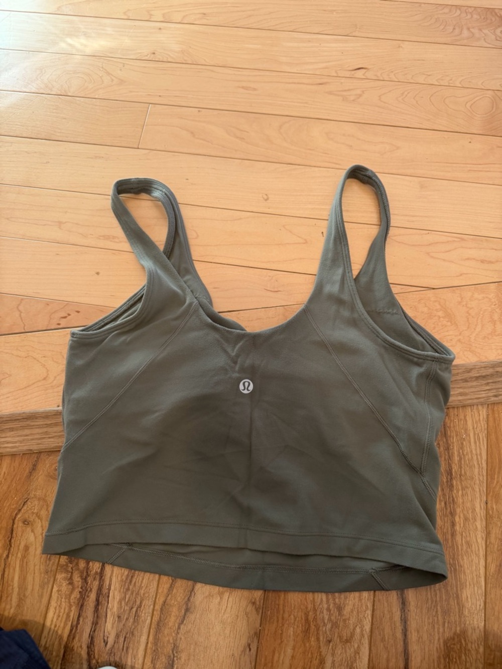 lululemon athletica Olive Green Tank Top